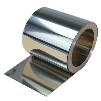 RoHS 2B specchio lucidato Aisi 304 bobina in acciaio inossidabile 0,1-20mm SS Strip per mobili